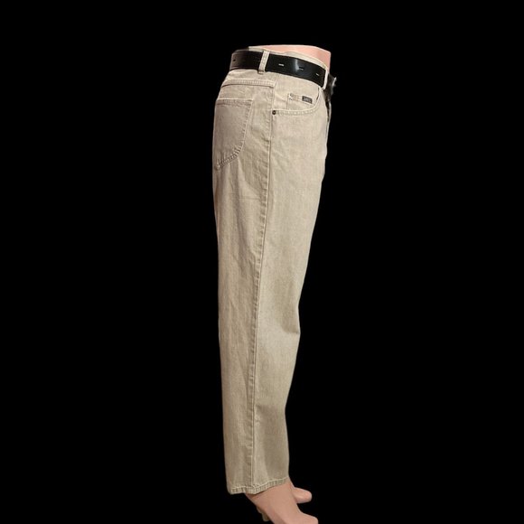 NWOT Vintage Lee High Rise Denim Jeans with Belt Size 12S - Picture 3 of 12
